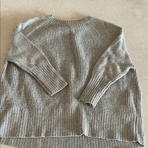 LOFT Heather Gray Women's Sweater